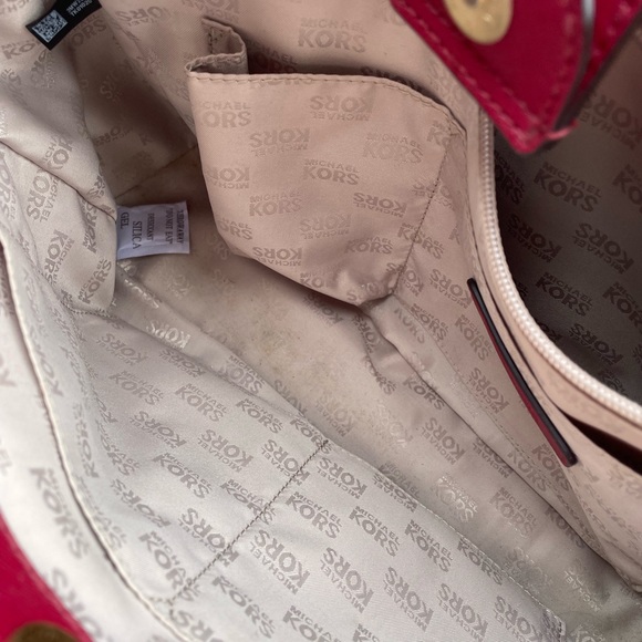 Michael Kors Michael Kors Embossed Leather Medium Satchel - Picture 3 of 5